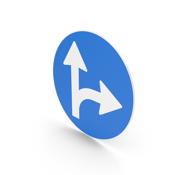 Swiss Go Straight Or Turn Right Sign PNG & PSD Images Swiss Go Straight Or Turn Right Sign PNG & PSD Images