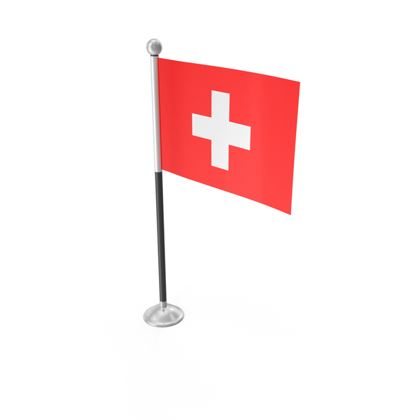 Switzerland Desk Small Stand Flag PNG & PSD Images
