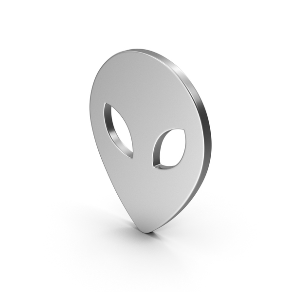Symbols: Symbol Alien Silver PNG & PSD Images Symbols: Symbol Alien Silver PNG & PSD Images