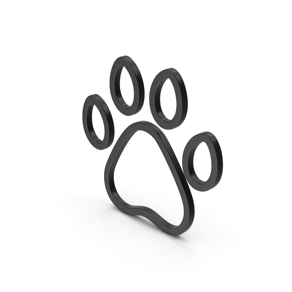 Pawn: Symbol Animal Paw Black PNG & PSD Images