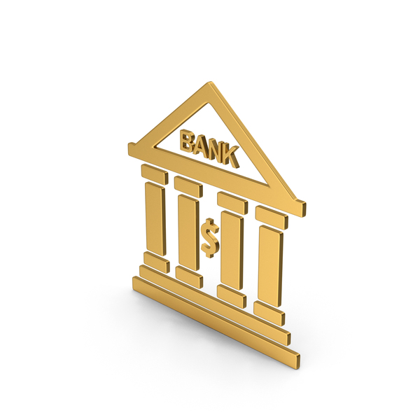 Computer Icon: Symbol Bank Gold PNG & PSD Images Computer Icon: Symbol Bank Gold PNG & PSD Images