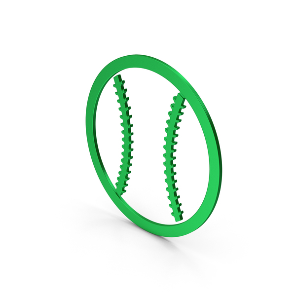 Ball: Symbol Baseball Green Metallic PNG & PSD Images Ball: Symbol Baseball Green Metallic PNG & PSD Images
