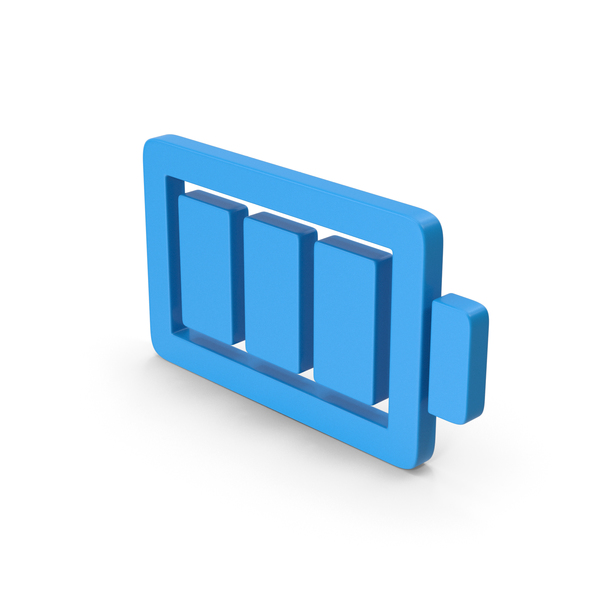 Logo: Symbol Battery Blue PNG & PSD Images