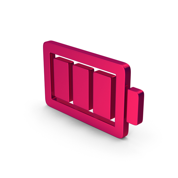 Logo: Symbol Battery Metallic PNG & PSD Images