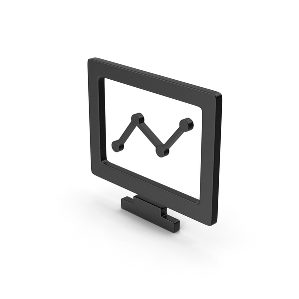Computer: Symbol Black Monitor Chart PNG & PSD Images Computer: Symbol Black Monitor Chart PNG & PSD Images