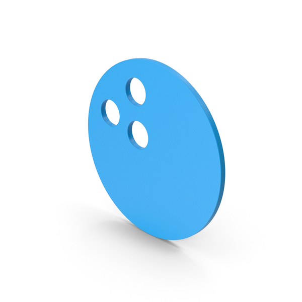 Symbol Bowling Ball Blue PNG & PSD Images