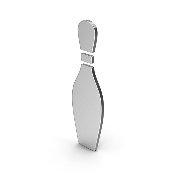 Computer Icon: Symbol Bowling Pin Silver PNG & PSD Images Computer Icon: Symbol Bowling Pin Silver PNG & PSD Images