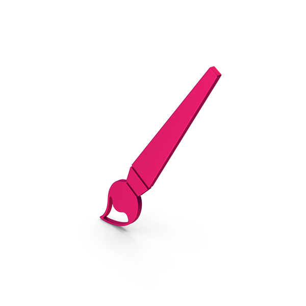 Logo: Symbol Brush Metallic PNG & PSD Images