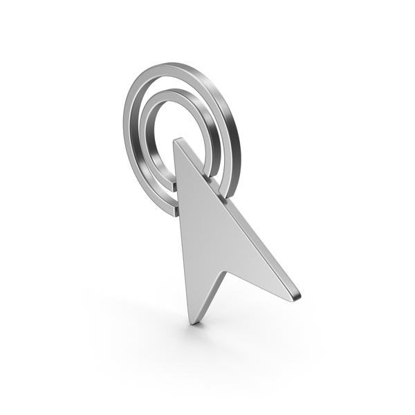 Cursor: Symbol Click Silver PNG & PSD Images Cursor: Symbol Click Silver PNG & PSD Images