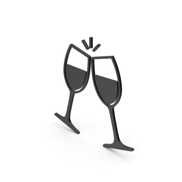 Logo: Symbol Clinking Glasses Black PNG & PSD Images Logo: Symbol Clinking Glasses Black PNG & PSD Images