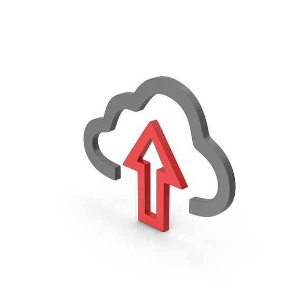 Symbol Cloud Upload Red Gray PNG & PSD Images Symbol Cloud Upload Red Gray PNG & PSD Images