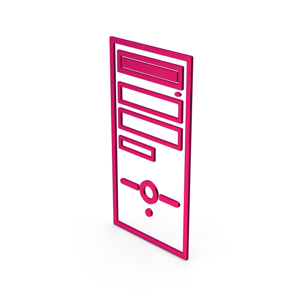 Icon: Symbol Computer Case Metallic PNG & PSD Images Icon: Symbol Computer Case Metallic PNG & PSD Images