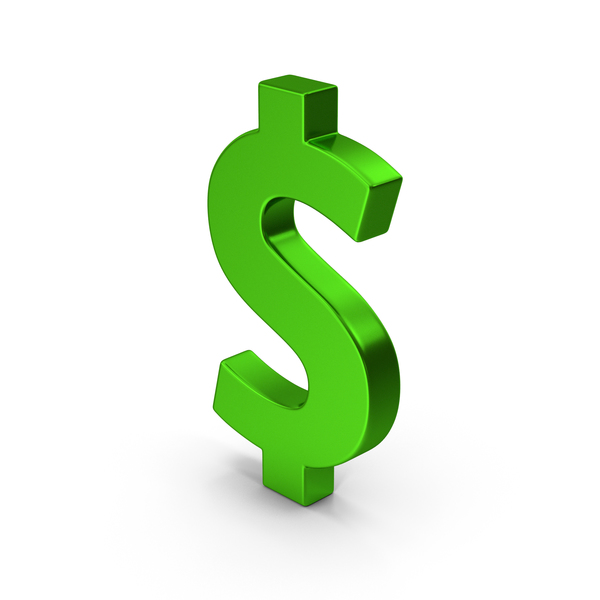 Currency Symbols: Symbol Dollar Green Metallic PNG & PSD Images Currency Symbols: Symbol Dollar Green Metallic PNG & PSD Images
