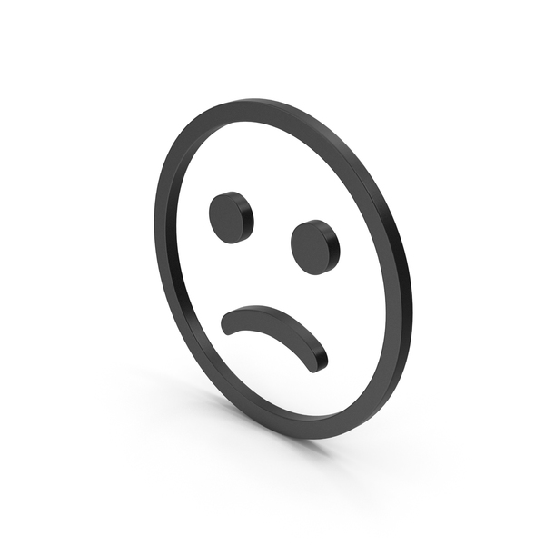 Facial Expression: Symbol Emoji Frowning Face Black PNG & PSD Images Facial Expression: Symbol Emoji Frowning Face Black PNG & PSD Images