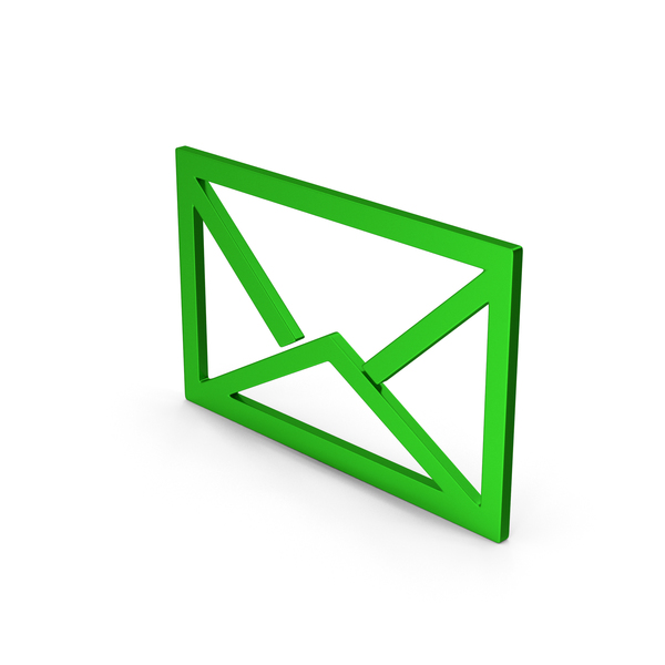 Computer Icon: Symbol Envelope Green Metallic PNG & PSD Images Computer Icon: Symbol Envelope Green Metallic PNG & PSD Images