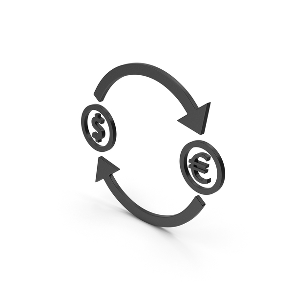 Symbols: Symbol Exchange Dollar With Euro Black PNG & PSD Images Symbols: Symbol Exchange Dollar With Euro Black PNG & PSD Images