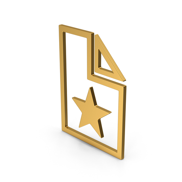Computer Icon: Symbol Favorite File Gold PNG & PSD Images Computer Icon: Symbol Favorite File Gold PNG & PSD Images