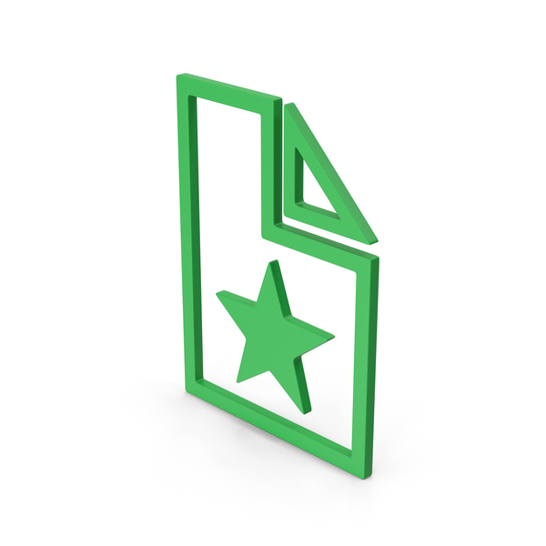 Computer Icon: Symbol Favorite File Green PNG & PSD Images Computer Icon: Symbol Favorite File Green PNG & PSD Images