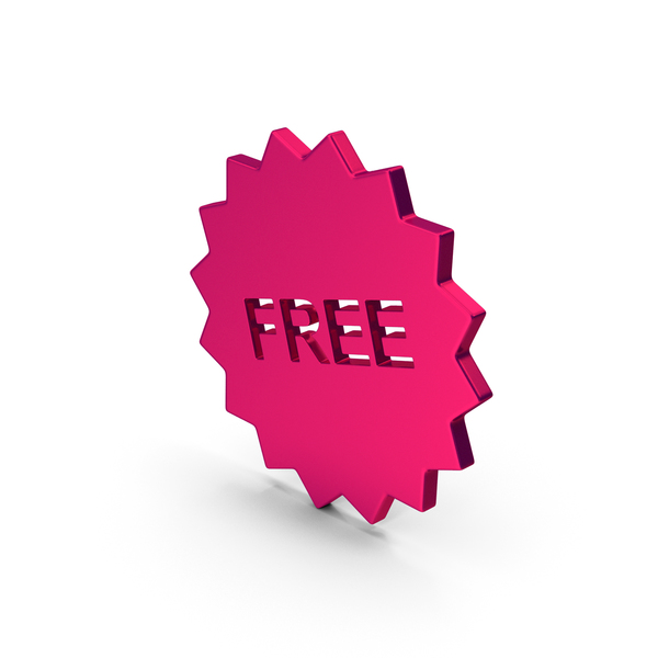 Symbols: Symbol Free Badge Metallic PNG & PSD Images