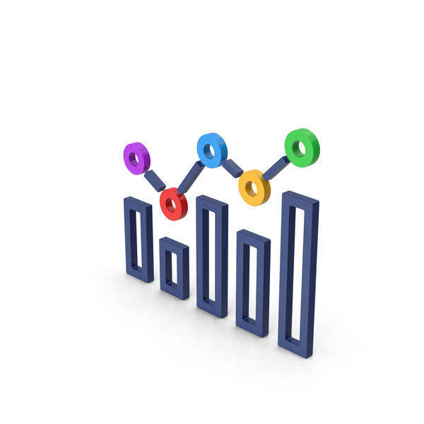 Symbol Graph Colored PNG & PSD Images