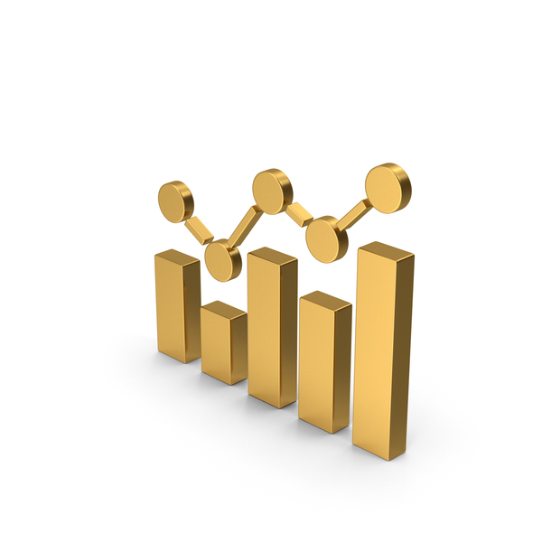 Symbol Graph Gold PNG & PSD Images Symbol Graph Gold PNG & PSD Images