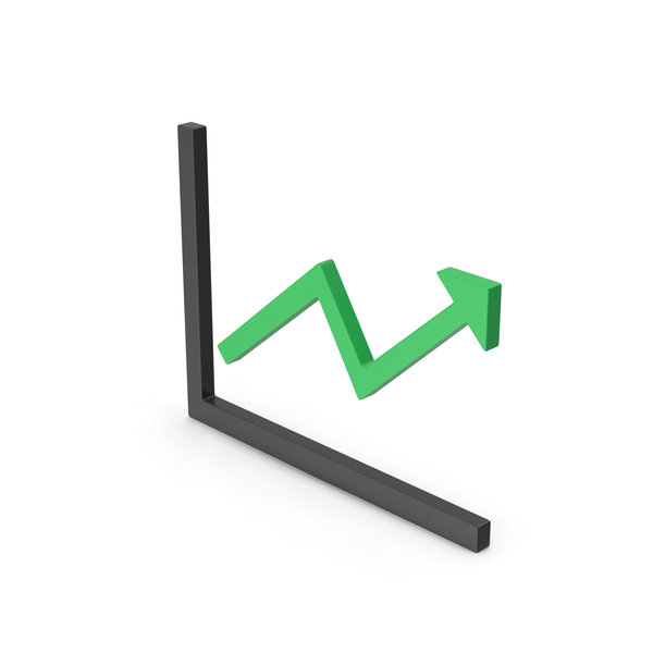 Symbol Graph With Arrow Green PNG Images & PSDs for Download ...