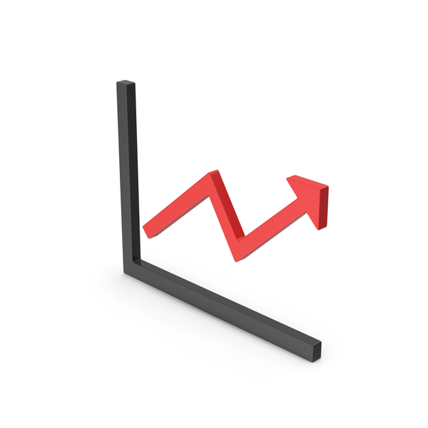 Symbol Graph With Arrow Red PNG & PSD Images Symbol Graph With Arrow Red PNG & PSD Images