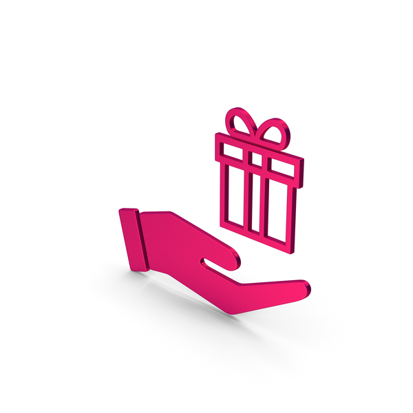 Computer Icon: Symbol Hand Holding Gift Metallic PNG & PSD Images Computer Icon: Symbol Hand Holding Gift Metallic PNG & PSD Images