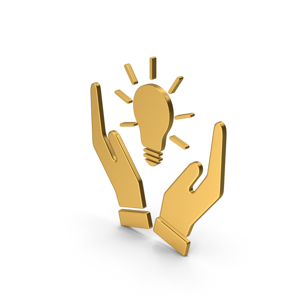Lightbulb: Symbol Hands Holding Light Bulb Gold PNG & PSD Images Lightbulb: Symbol Hands Holding Light Bulb Gold PNG & PSD Images