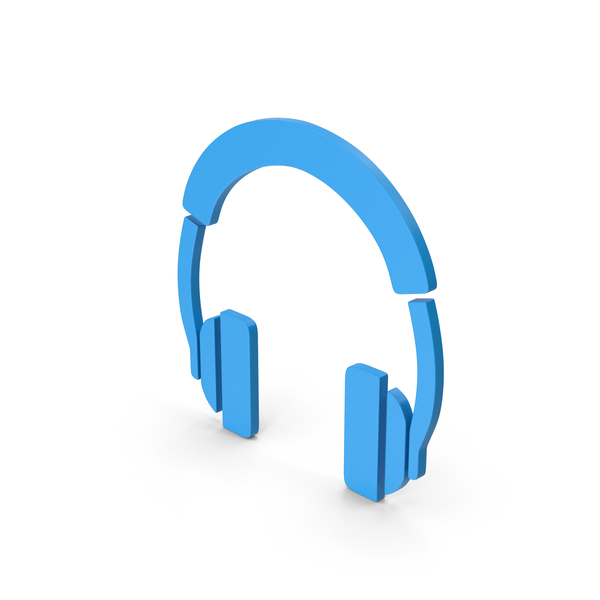 Symbol Headphones Blue PNG & PSD Images Symbol Headphones Blue PNG & PSD Images