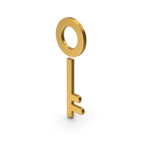 Symbol Key Gold PNG Images & PSDs for Download | PixelSquid - S11579704C