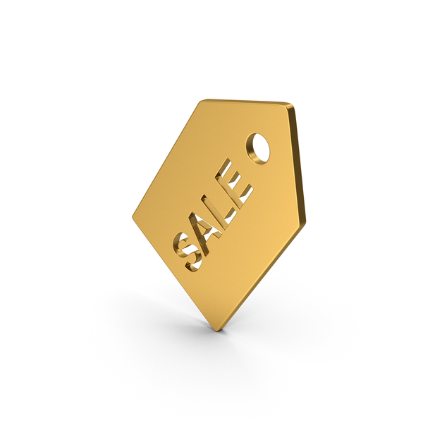 Price Tag: Symbol Label Gold PNG & PSD Images