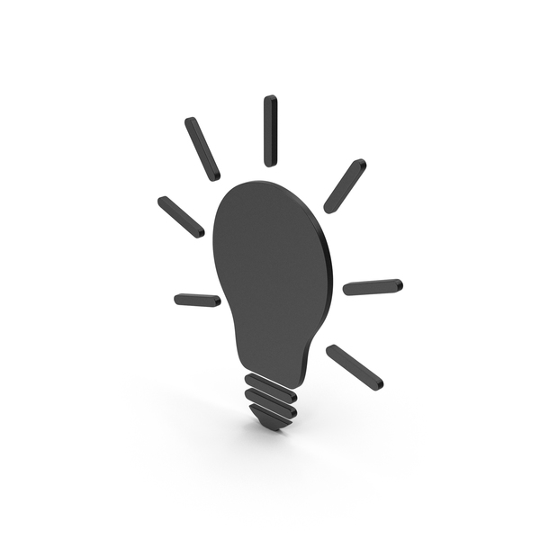 Symbols: Symbol Light Bulb Black PNG & PSD Images Symbols: Symbol Light Bulb Black PNG & PSD Images