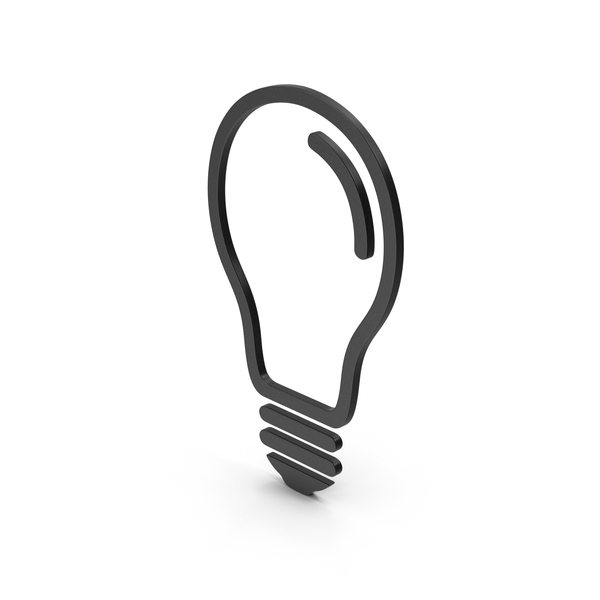 Symbols: Symbol Light Bulb Black PNG & PSD Images Symbols: Symbol Light Bulb Black PNG & PSD Images