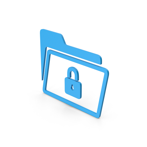 Symbols: Symbol Locked File Folder Blue PNG & PSD Images Symbols: Symbol Locked File Folder Blue PNG & PSD Images