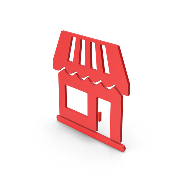 Computer Icon: Symbol Market Red PNG & PSD Images