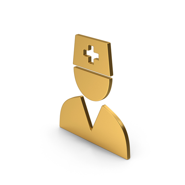 Computer Icon: Symbol Medical Worker Gold PNG & PSD Images Computer Icon: Symbol Medical Worker Gold PNG & PSD Images