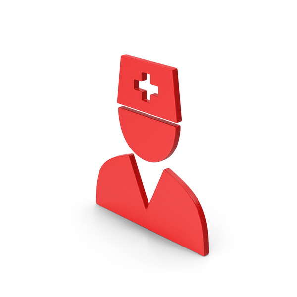Symbol Medical Worker Red PNG Images & PSDs for Download | PixelSquid ...