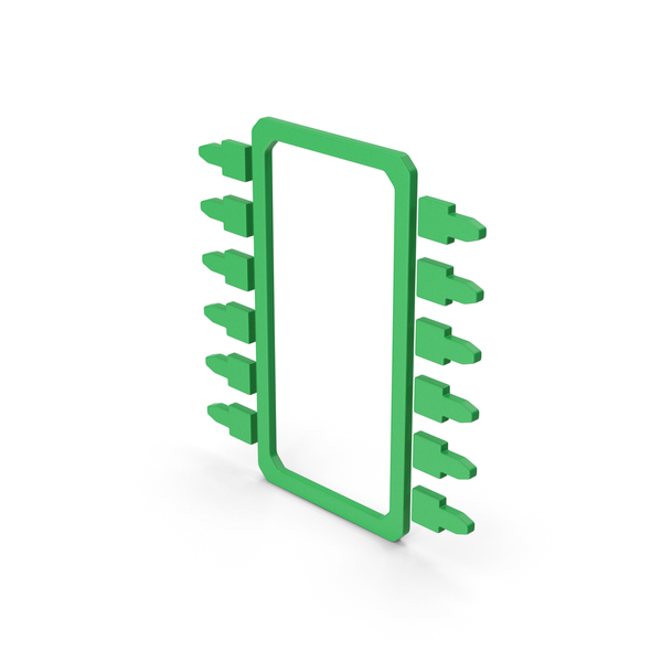 Computer Chip: Symbol Microchip Green PNG & PSD Images Computer Chip: Symbol Microchip Green PNG & PSD Images