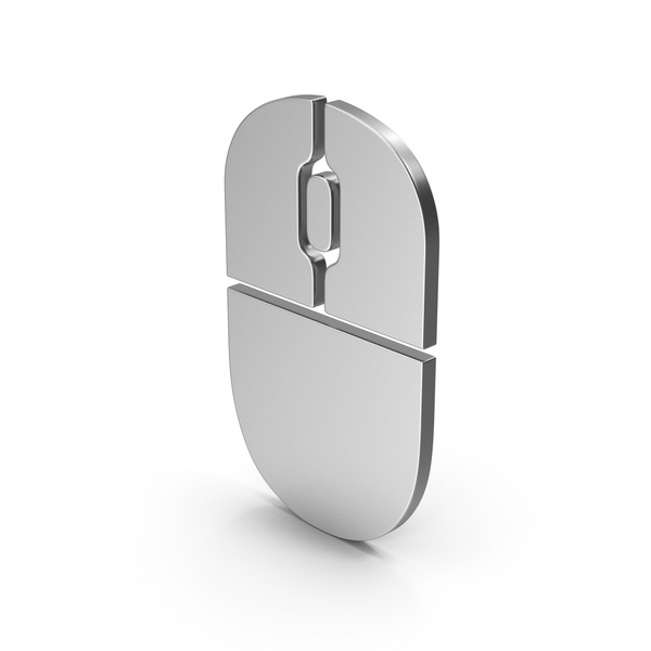 Logo: Symbol Mouse Silver PNG & PSD Images