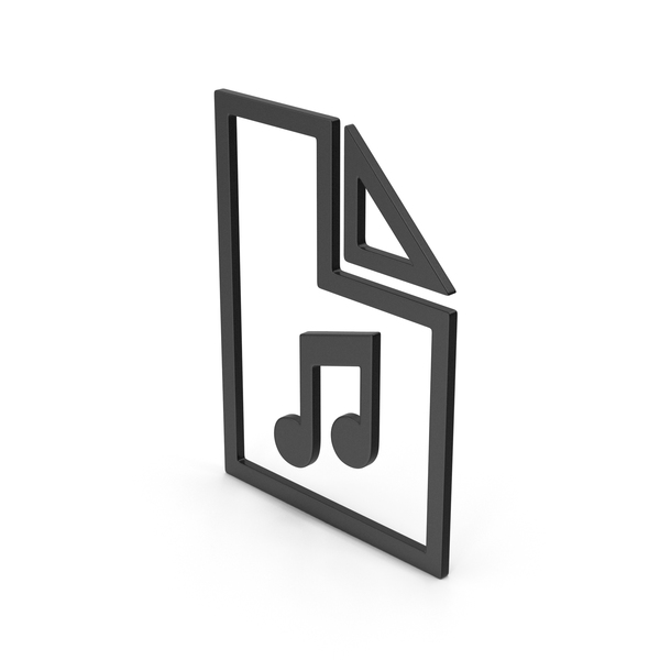 Computer Icon: Symbol Music File Black PNG & PSD Images Computer Icon: Symbol Music File Black PNG & PSD Images
