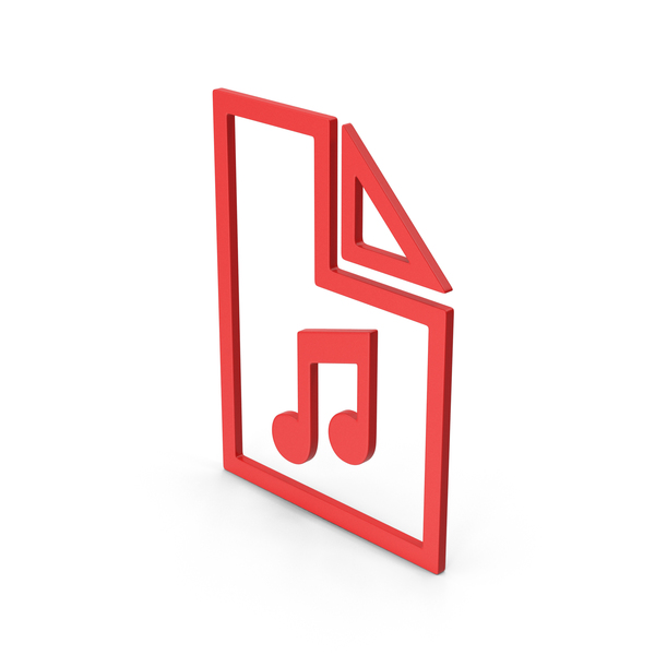 Computer Icon: Symbol Music File Red PNG & PSD Images Computer Icon: Symbol Music File Red PNG & PSD Images