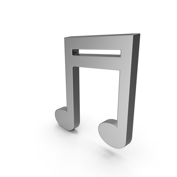 Musical: Symbol Music Note Steel PNG & PSD Images