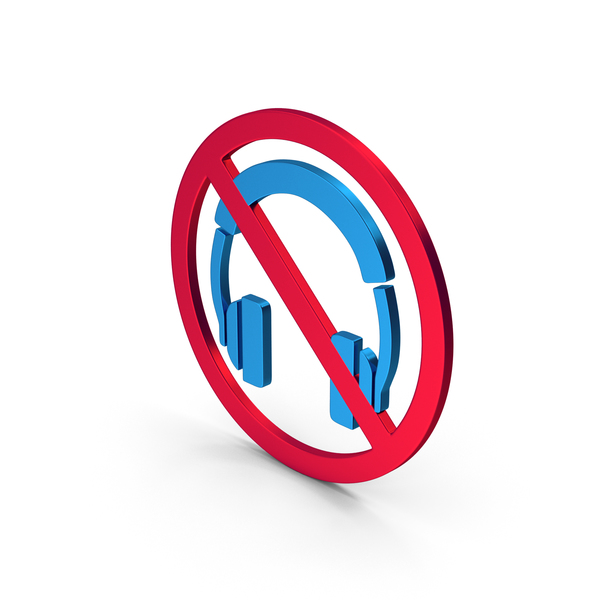 Industrial Equipment: Symbol No Headphones Colored Metallic PNG & PSD Images Industrial Equipment: Symbol No Headphones Colored Metallic PNG & PSD Images