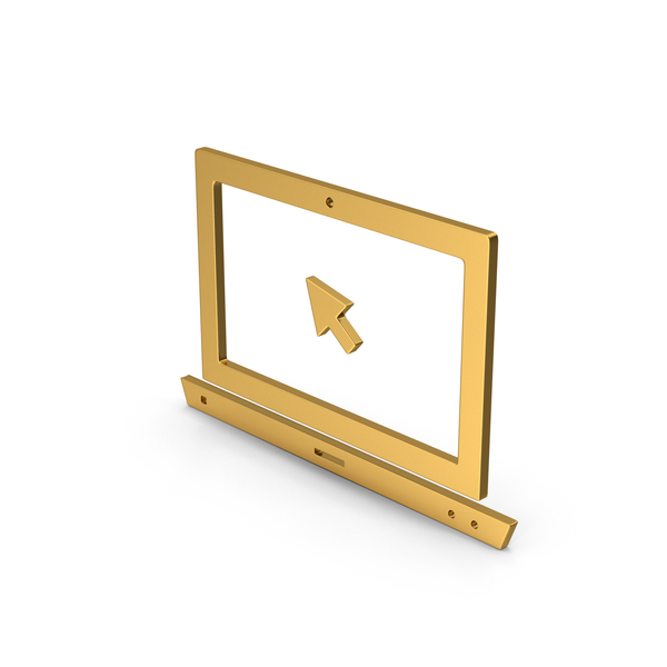 Industrial Equipment: Symbol Notebook With Mouse Cursor Gold PNG & PSD Images Industrial Equipment: Symbol Notebook With Mouse Cursor Gold PNG & PSD Images