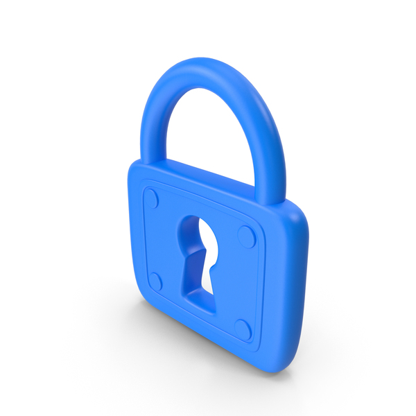 SYMBOL PADLOCK BLUE PNG & PSD Images SYMBOL PADLOCK BLUE PNG & PSD Images