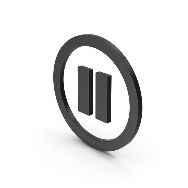 Pushbutton Switch: Symbol Pause Button Black PNG & PSD Images Pushbutton Switch: Symbol Pause Button Black PNG & PSD Images
