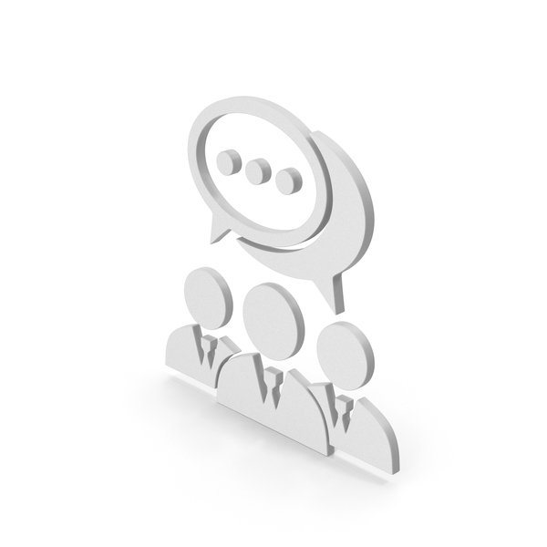 Logo: Symbol People Chatting / Talking PNG & PSD Images