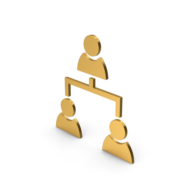 Logo: Symbol People Connection Gold PNG & PSD Images