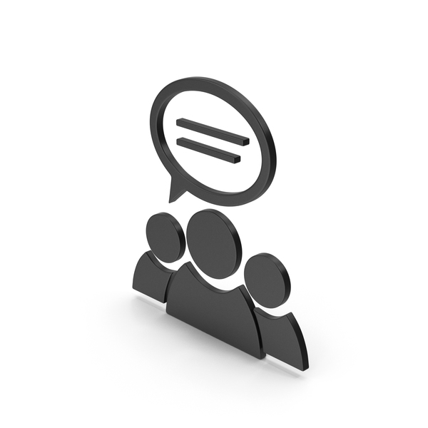 Logo: Symbol People Talking Black PNG & PSD Images Logo: Symbol People Talking Black PNG & PSD Images